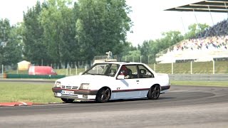 Assetto Corsa  Opel Ascona C GT 20i  Autodromo dellUmbria Magione  134483 [upl. by Hermie]