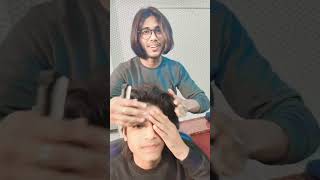 Are ye kya ho gya 😱 hairstyles hair shorts barber barbershop viralvideo short [upl. by Fredric]