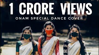 Onam Special Dance Cover  Onapattin Thalam Thullum  VRINDHA KARTHIKA VARSHA [upl. by Celik743]