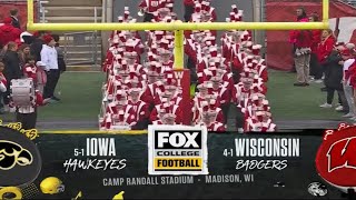 CFB on FOX intro  Iowa  Wisconsin  101423 [upl. by Eilac]