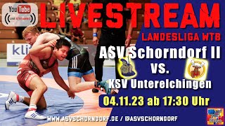 20231104  WRVLandesliga  ASV Schorndorf II  KSV Unterelchingen [upl. by Jenkel]