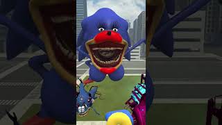 SHIN SONIC EATER FAMILY SIZE COMPARISON in Garrys Mod The Sonic Tapes [upl. by Ialda]