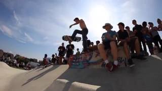 3e OPEN SKATEBOARD MERS LES BAINS 2016 [upl. by Hindorff]