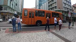 Walking In Curitiba City Centre Paraná Brazil [upl. by Rick309]