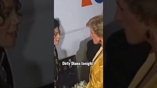 Princess Diana asking Michael Jackson if he’s going to perform “Dirty Diana” 😳 [upl. by Todd]