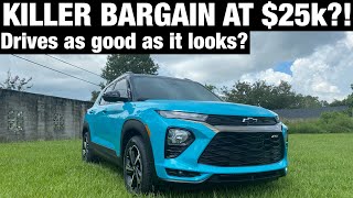 2022 Chevy Trailblazer RS TEST DRIVEFULL REVIEW [upl. by Lladnar544]