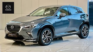 2025 MAZDA CX3 S Sport SUV 5 Cool Features walkaround Exterior and Interior [upl. by Yelnik346]