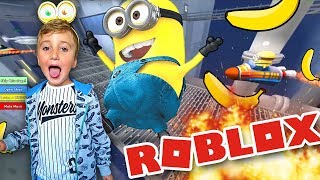 🍌 Ratujemy Gru Dru i Minionki Roblox na Xbox One 2 YOU ESCAPED THE MINIONS [upl. by Dyal]