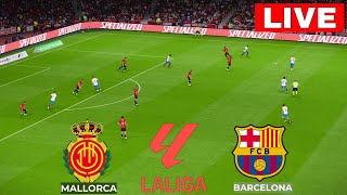 🔴LIVE  Mallorca vs Barcelona  LaLiga 2024 [upl. by Aramoj]