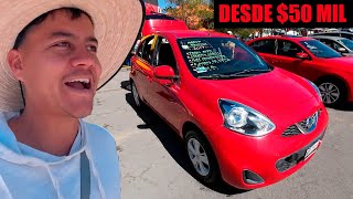 Autos Nissan desde 50 mil pesos Sentra Versa MarchTianguis Chingón de Pachuca Hidalgo [upl. by Yblok545]