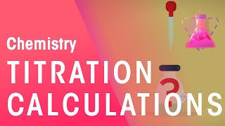 How To Do Titration Calculations  Chemical Calculations  Chemistry  FuseSchool [upl. by Hareema284]