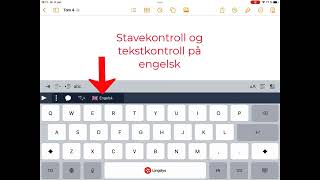 Lingdys iOS tastatur med stavekontoll og tekstkontroll [upl. by Gautier]