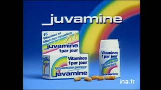 Publicité 1996 Juvamine Si ju va bien cest Juvamine [upl. by Yurt]