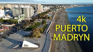 Puerto Madryn vista de cima Chubut Argentina [upl. by Keyser]