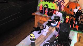 GEOTrax Train Bowling Halloween Spooktacular [upl. by Carlin]