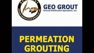 Permeation Grouting [upl. by Ruperta82]