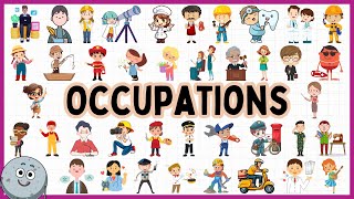 40 Occupations Name for Kids  Discover Jobs Career Name for Children [upl. by Dollar]