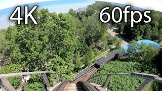 Ravine Flyer II front seat onride 4K POV 60fps Waldameer [upl. by Aicittel]