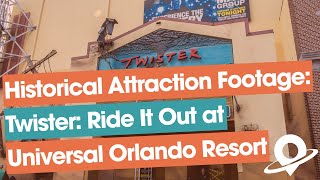 Historical Attraction Twister Ride It Out Full Show at Universal Orlando Resort [upl. by Dareg]