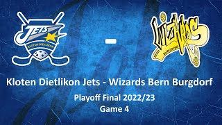 Juniorinnen U21 A Kloten Dietlikon Jets  Wizards Bern Burgdorf [upl. by Leverett160]