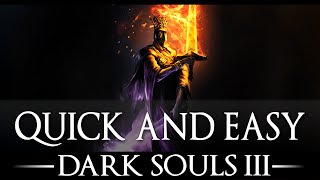 Pontiff Sulyvahn in 30 Seconds  No Damage  Boss Guide  Dark Souls 3  Cheese Strategy [upl. by Leitao]