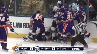 Icemen Highlights November 14 2024 Jacksonville Icemen vs Orlando Solar Bears Frozen Five [upl. by Ahsan201]