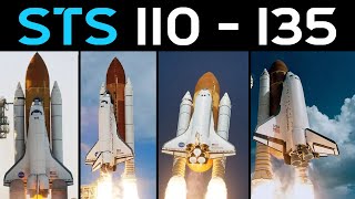 Space Shuttle Launch Compilation STS 110  135 [upl. by Bergh803]