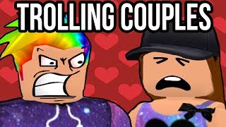 TROLLING COUPLES in ROBLOX [upl. by Ateerys69]