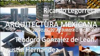 Arquitectura posmoderna en México [upl. by Broadbent]