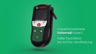 Bosch stellt vor Die Inspektionskamera UniversalInspect [upl. by Notecnirp591]