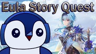 Eulas Story is so tragic ✧ Eula Story Quest ✧ Genshin Impact 原神 [upl. by Maurilla]