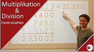 Multiplikation und Division von Dezimalzahlen [upl. by Chambers]