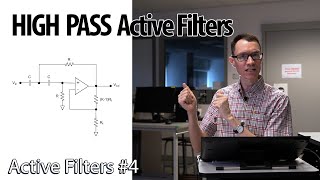 Active High Pass Filters 4  Active Filters [upl. by Nivlac]