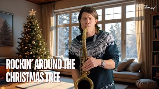 Rockin Around The Christmas Tree  Brenda Lee cover Sax Element [upl. by Lekzehcey]