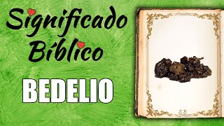 Bedelio Significado Bíblico  ¿Qué Significa Bedelio en la Biblia 🙏 [upl. by Magel]