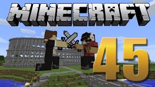 Arena PVP  Coliseu  Minecraft Em busca da casa automática 45 [upl. by Ahseirej]