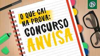 O Que Cai Na Prova ANVISA [upl. by Fanya]