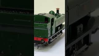 Hornby Pannier Tank Engine  GWR Class 57xx steam engine  OO Scale from 1972 with smoke effect [upl. by Lorolla616]