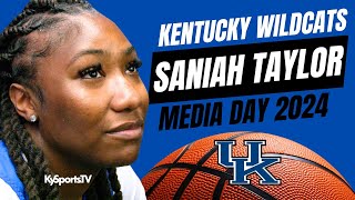 Kentucky Wildcats WBB Saniah Taylor  Media Day 2024 [upl. by Blight818]