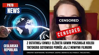 PatoNEWS Ela Gawin szuka kolegi tiktokera [upl. by Irret]