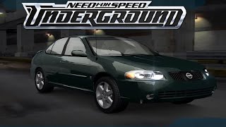 Nissan Sentra SE R Spec V 2004  Customization And Test Drive  NFSU [upl. by Guenevere791]