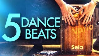 5 Dance Cajon Beats You Can Learn Today [upl. by Vivienne256]