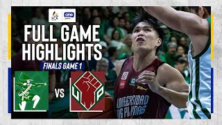 DLSU vs UP  FULL GAME HIGHLIGHTS  UAAP SEASON 87 MEN’S BASKETBALL FINALS  DEC 8 2024 [upl. by Keldon220]