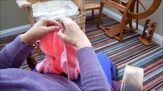 Knitting Much Faster English Method [upl. by Sinnel]