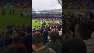 Chelsea players entrance Stamford Bridge East Lower The Liquidator V Aston Villa Premier League [upl. by Faria]