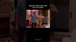 Quando digo que não vou ao culto humorcristao palavradedeus shorts youtubeshorts deus [upl. by Erdnael604]