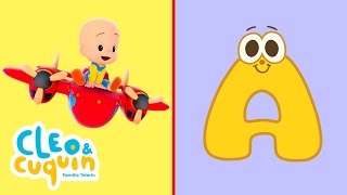 Canción del ABC Abecedario 🔠🎶 en MAYÚSCULAS  Canciones infantiles para bebés con Cleo y Cuquín [upl. by Jarv]