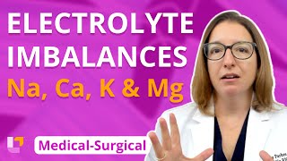 Electrolyte Imbalances Na Ca K Mg  MedicalSurgical  Cardiovascular  LevelUpRN [upl. by Wiebmer]