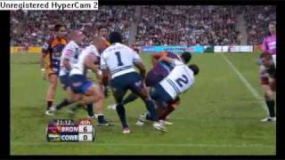 Broncos VS Cowboys Round 1 2010 [upl. by Olivann845]