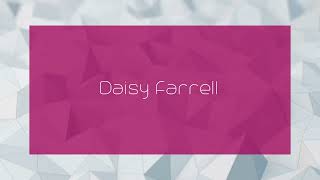 Daisy Farrell  appearance [upl. by Sipple]